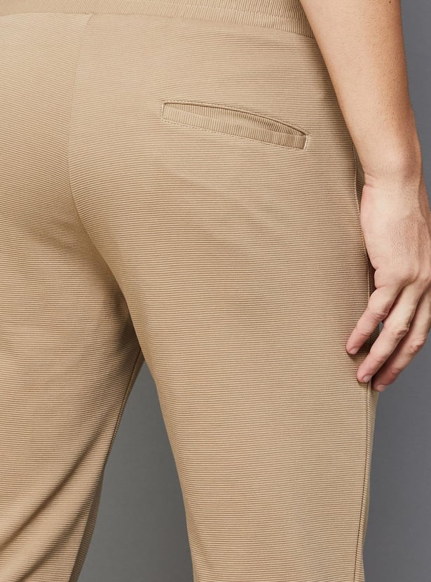 FAHRENHEIT Men Solid Regular Fit Trackpants