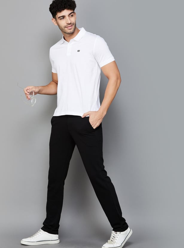 FAHRENHEIT Men Solid Regular Fit Trackpants