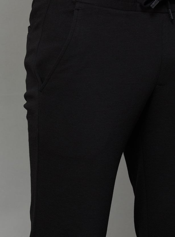 FAHRENHEIT Men Solid Regular Fit Trackpants