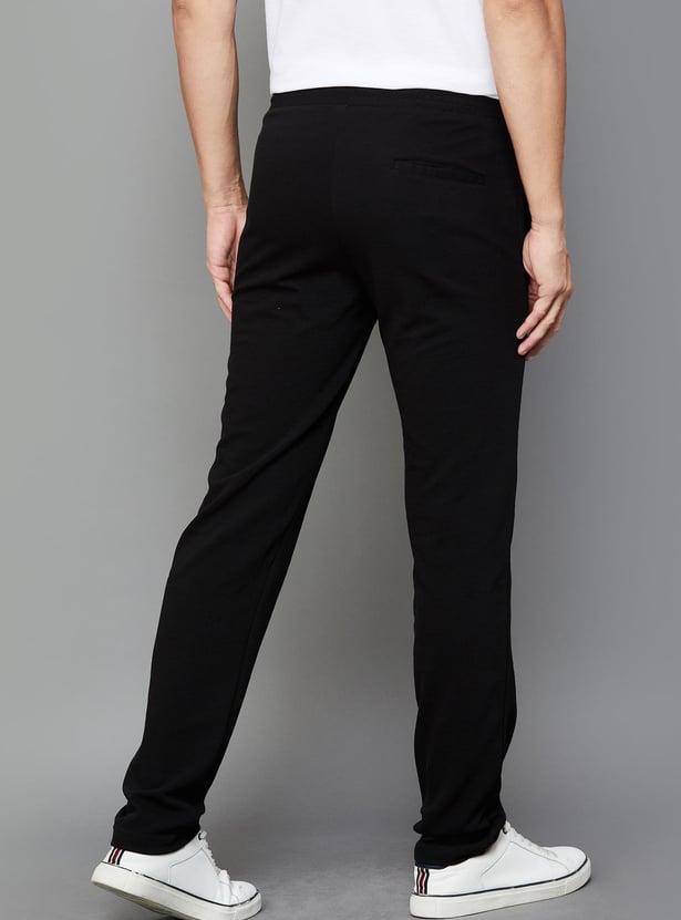 FAHRENHEIT Men Solid Regular Fit Trackpants