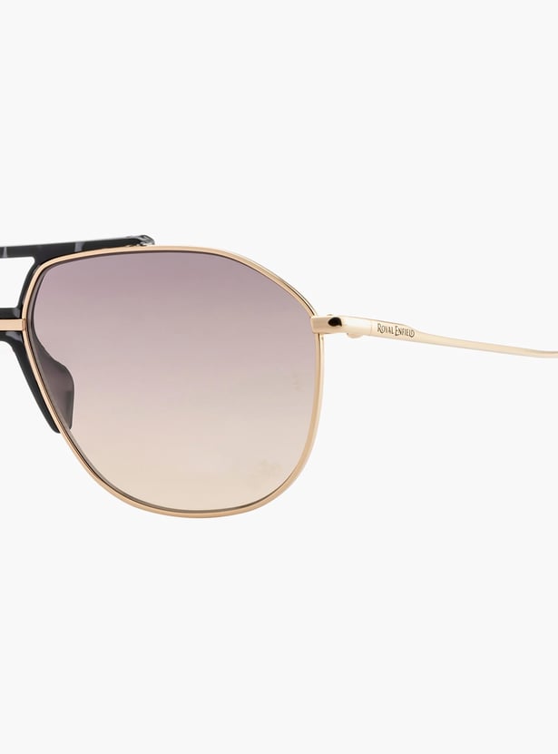 ROYAL ENFIELD Men UV Protected Aviator Sunglasses - RE-20007-C03
