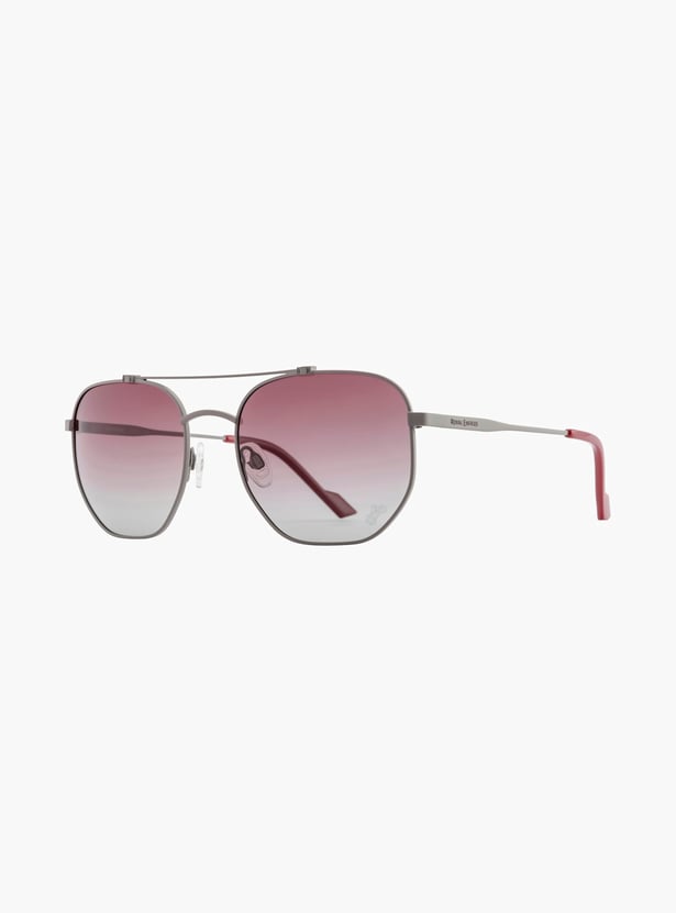 ROYAL ENFIELD Men Polarized Geometric Sunglasses - RE-20010-C01