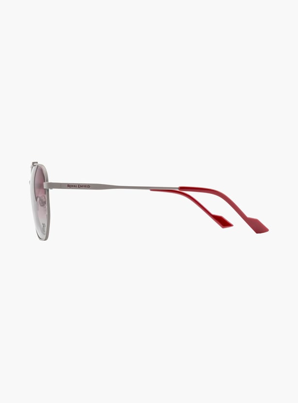 ROYAL ENFIELD Men Polarized Geometric Sunglasses - RE-20010-C01