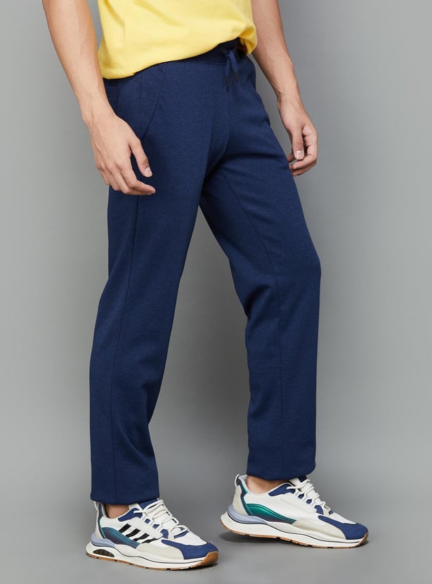 FAHRENHEIT Men Solid Regular Fit Track Pants