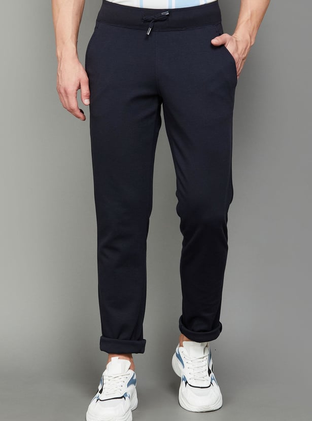 FAHRENHEIT Men Solid Regular Fit Track Pants