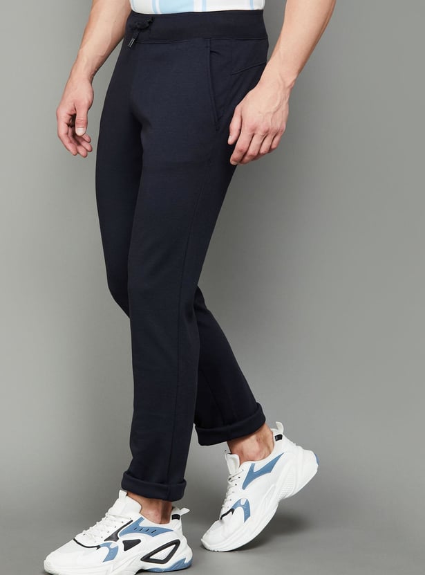 FAHRENHEIT Men Solid Regular Fit Track Pants