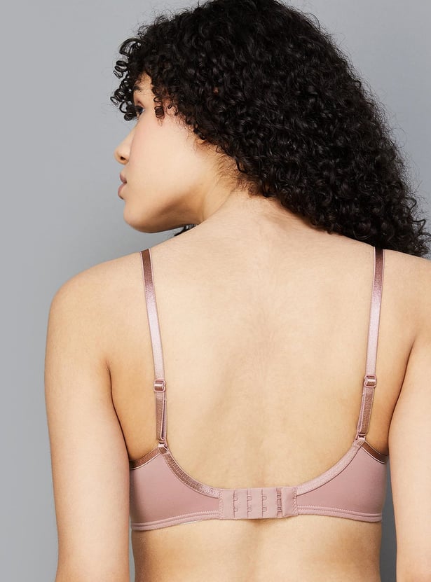 ENAMOR Solid Padded Non-Wired Everyday Bra