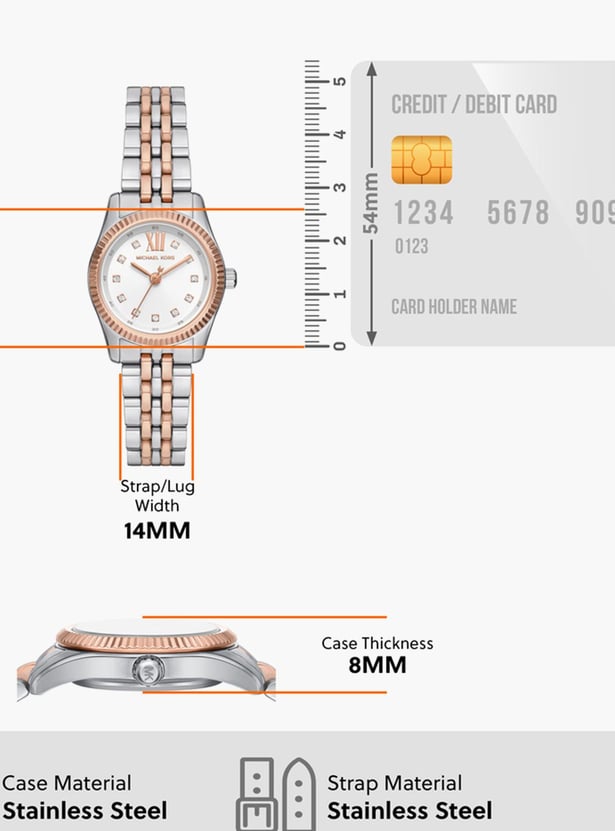 MICHAEL KORS Lexington Women Two Tone Watch Set - MK4817SET