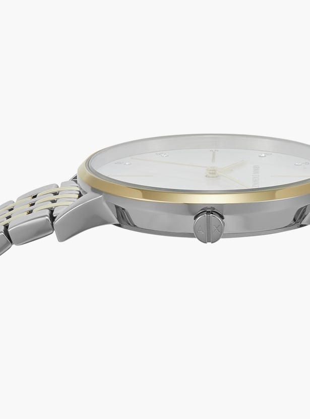 ARMANI EXCHANGE Women Embellished Analog Watch with Bracelet - AX7156SET