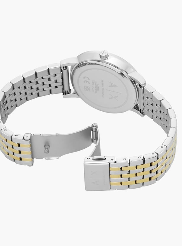 ARMANI EXCHANGE Women Embellished Analog Watch with Bracelet - AX7156SET