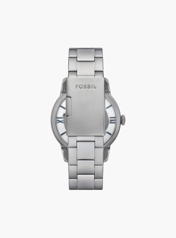 FOSSIL Townsman Men Skeleton Automatic Watch with Metal Strap - ME3260