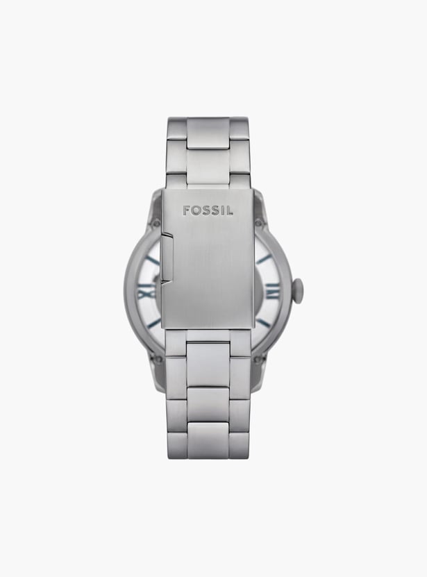 FOSSIL Townsman Men Skeleton Automatic Watch with Metal Strap - ME3260I