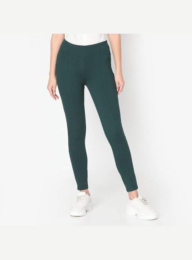 VERO MODA Women Solid Treggings