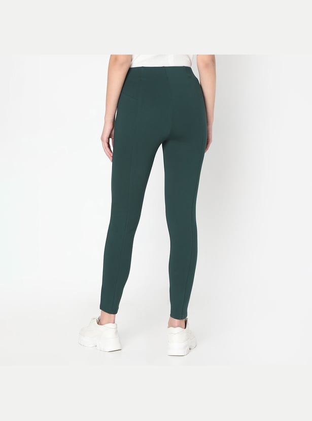 VERO MODA Women Solid Treggings