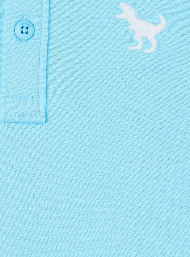 JUNIORS Boys Polo T-shirt with Contrast Trim