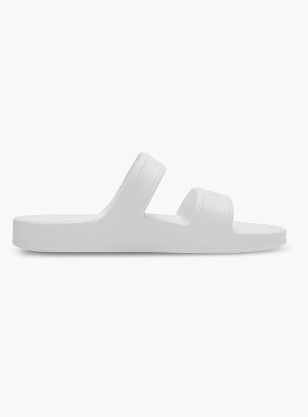 PUMA Men Solid Double Strap Sliders