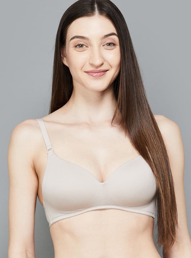 JOCKEY Solid Non-Padded Non-Wired Balconette Bra