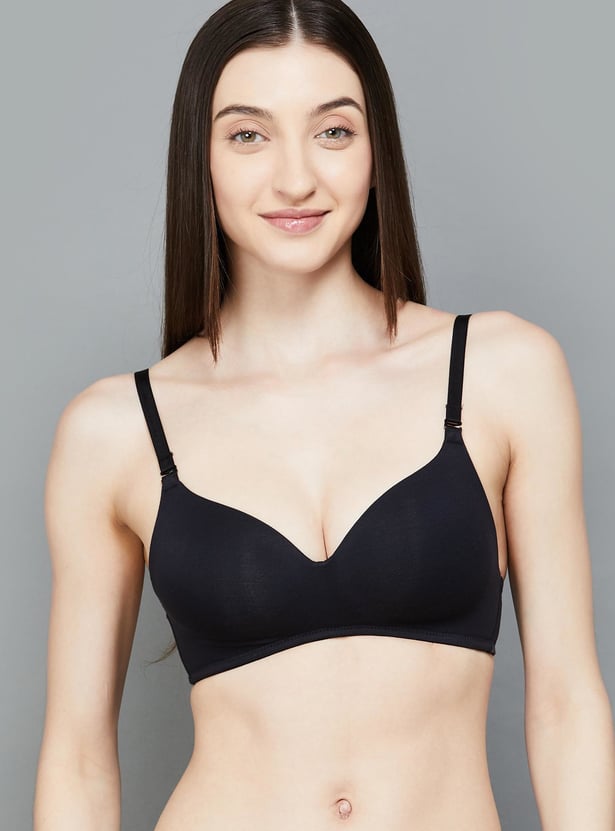 JOCKEY Solid Non-Padded Non-Wired Balconette Bra