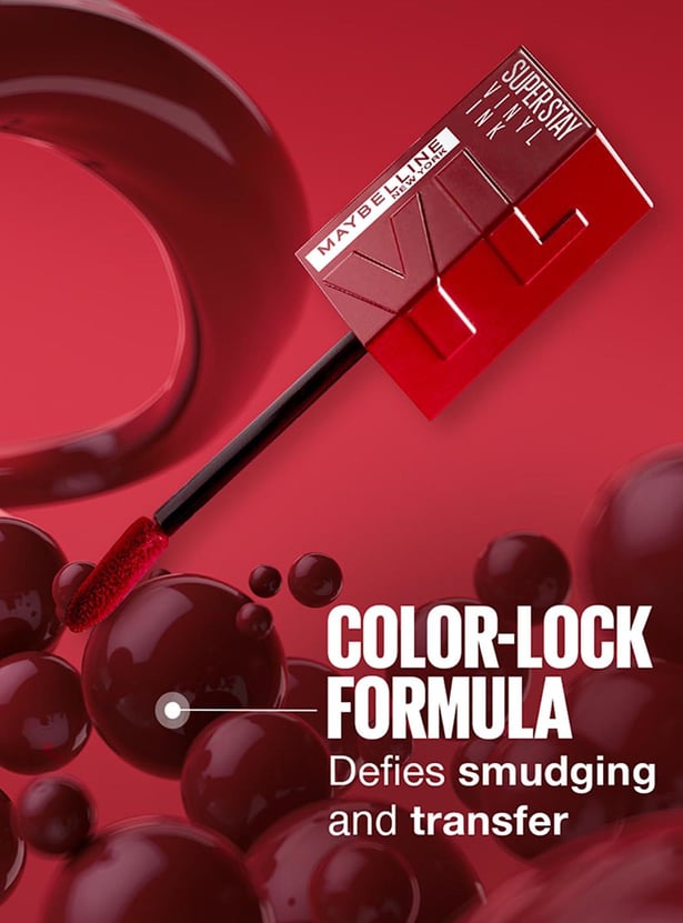 MAYBELLINE NEW YORK Vinyl Ink Liquid Lipstick - Rogue - 4.2ml