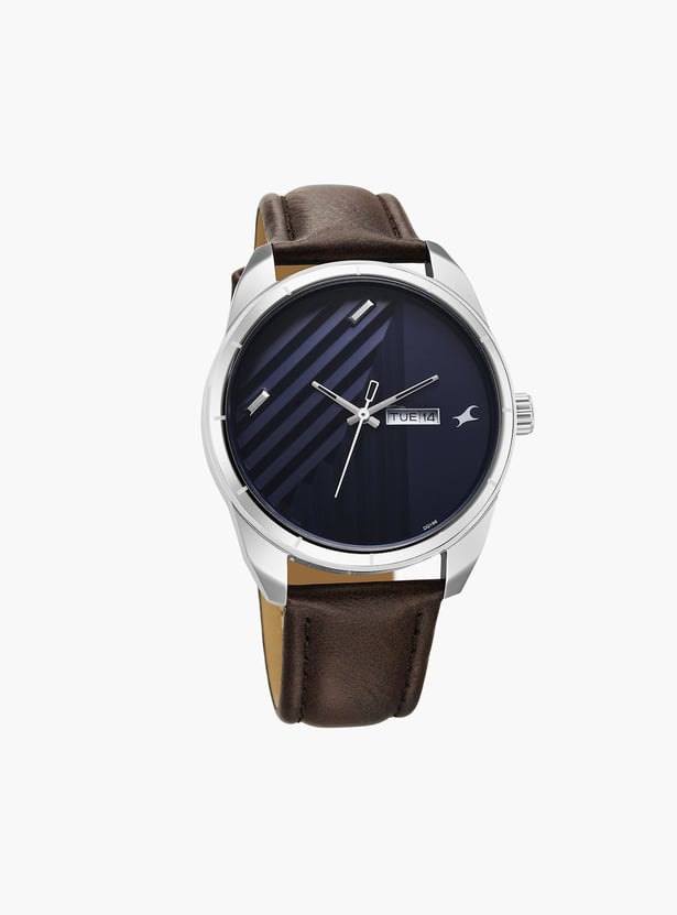 Buy FASTRACK Men Leather Strap Analog Watch - 3313SL01 from Fastrack at ...