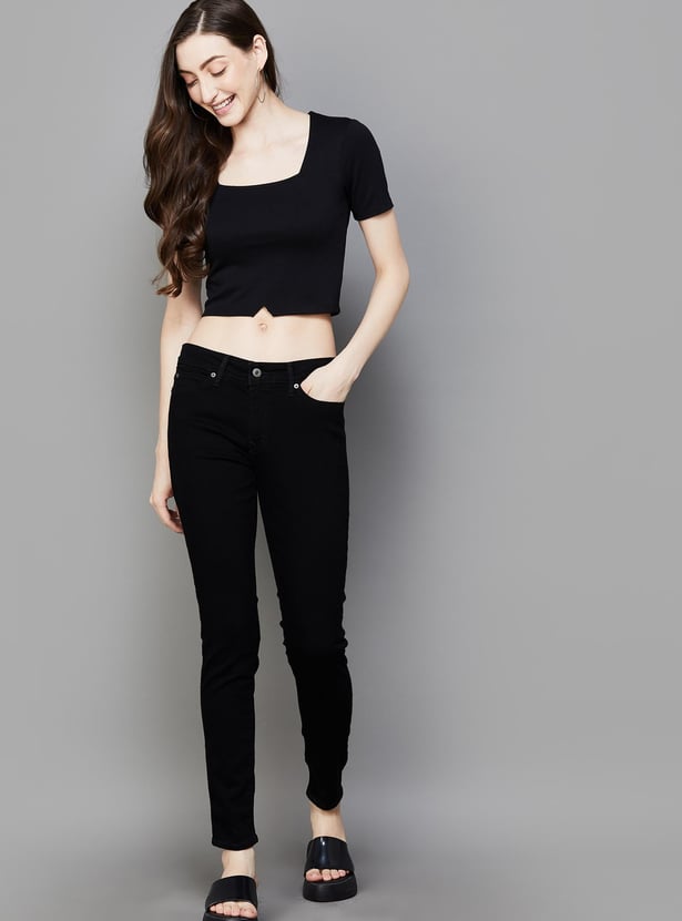 LEVI'S Women Solid Skinny Fit Jeans