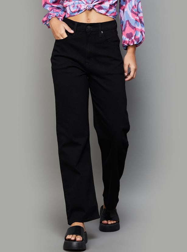 LEVI's Women Mid-Wash Regular Fit Jeans