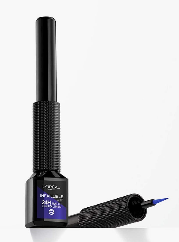 L'OREAL PARIS Infallible Grip 24h Matte Liquid Eye Liner - 02 BLUE - 5.7g