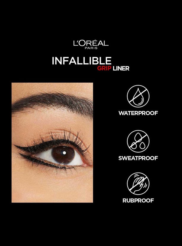 L'OREAL PARIS Infallible Grip 24h Matte Liquid Eye Liner - 02 BLUE - 5.7g