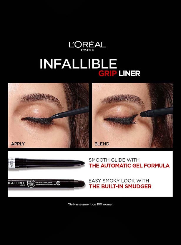 L'OREAL PARIS Infallible Grip Gel Eye Liner - 001 Intense Black - 5g