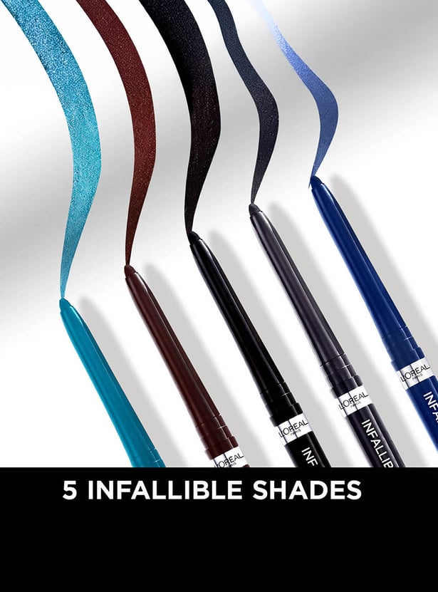 L'OREAL PARIS Infallible Grip Gel Eye Liner - 004 Brown - 5g