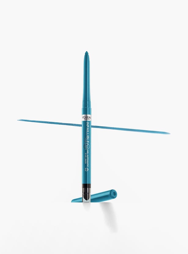 L'OREAL PARIS Infallible Grip Gel Eye Liner - 007 Turquoise - 5 gm