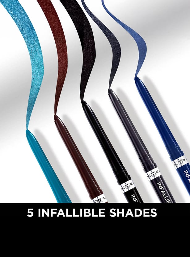 L'OREAL PARIS Infallible Grip Gel Eye Liner - 007 Turquoise - 5 gm
