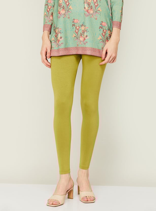 MELANGE Women Solid Leggings