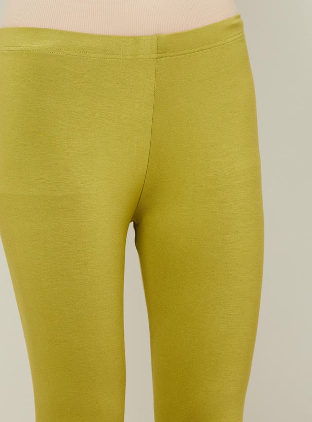 MELANGE Women Solid Leggings
