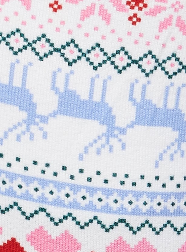 GINGER Women Fair Isle Printed Nightwear Set