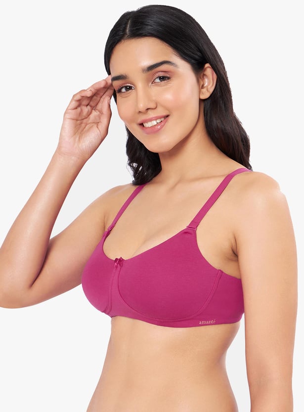 AMANTE Solid Non-Padded Non-Wired T-shirt Bra