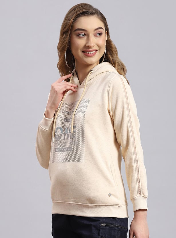 Buy MONTE CARLO Women Printed Hooded Sweatshirt from Monte Carlo at just INR 2095.0