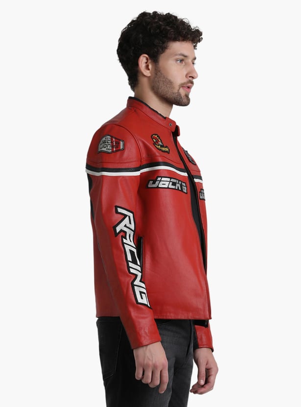 Jack and jones red jacket best sale