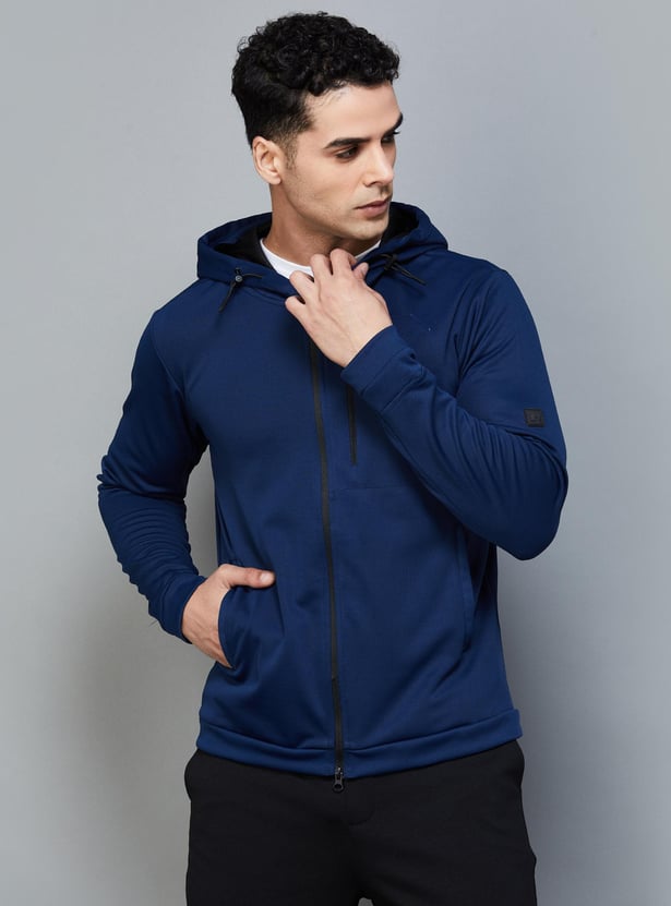 Buy PROLINE Men Solid Hooded Sweatshirt from Proline at just INR 1799.0