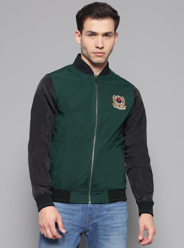 Buy LP SPORT Men Colourblocked Jacket from LP Sport at just INR