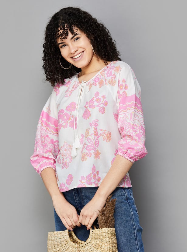 COLOUR ME Women Printed Top