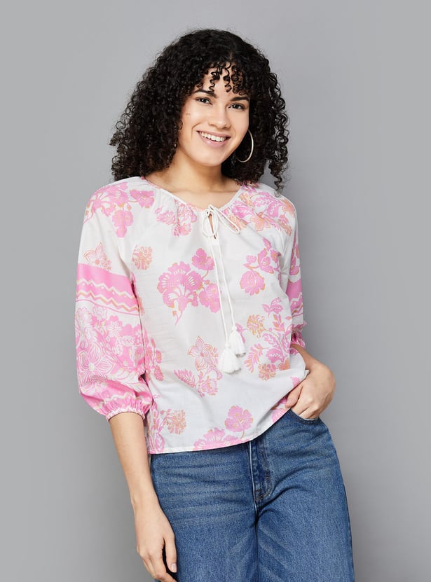 COLOUR ME Women Printed Top