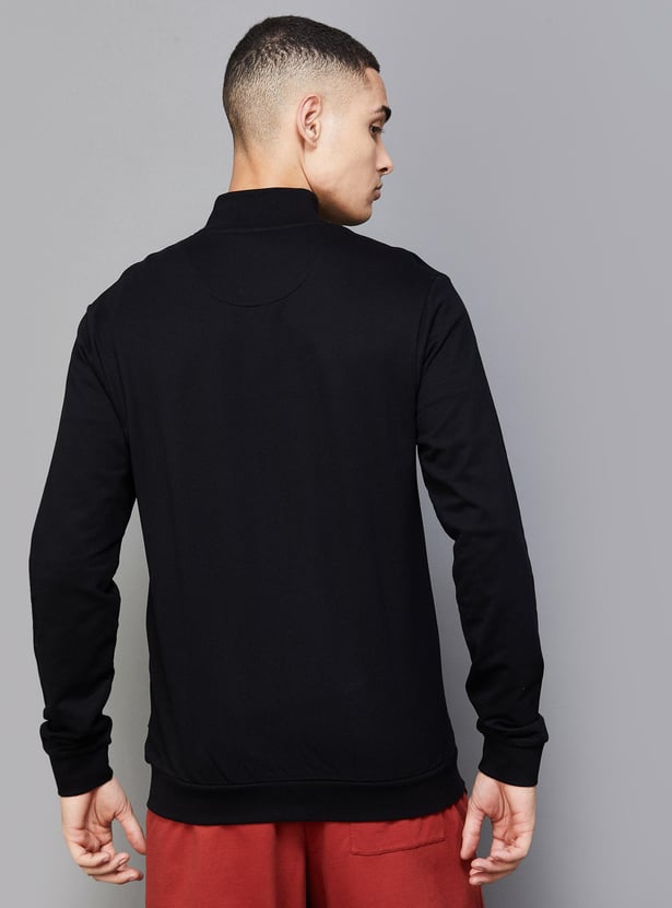 KAPPA Men Solid Sweatshirt