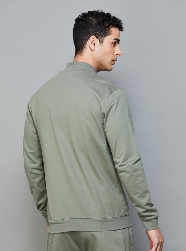 KAPPA Men Solid Sweatshirt