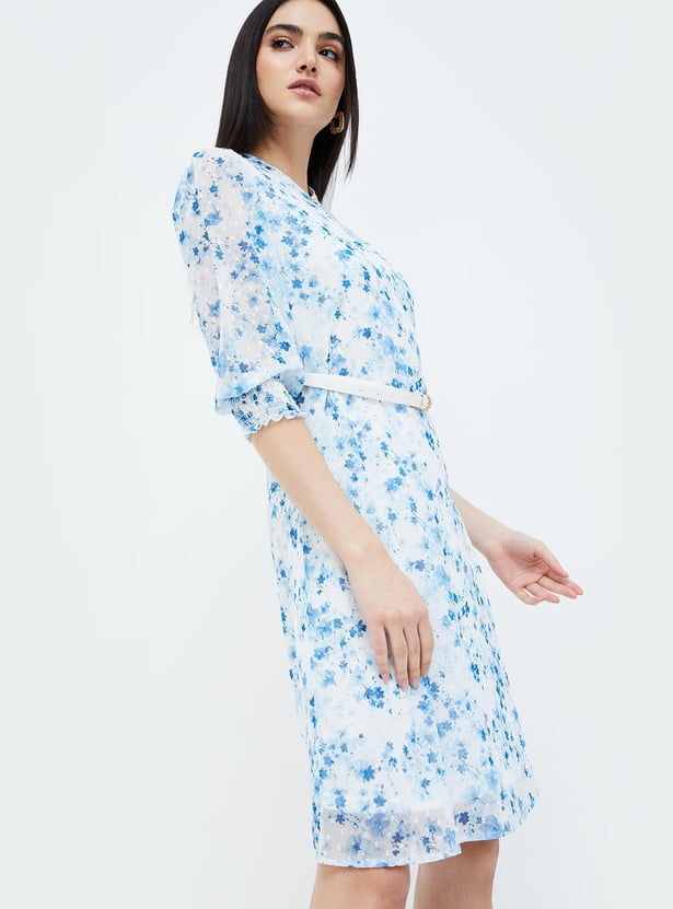 Buy CODE CLASSIC Women Floral Printed Mini Dress from Code Classic at ...