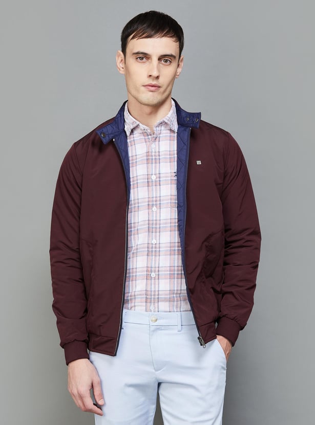 Allen solly red reversible jacket hotsell