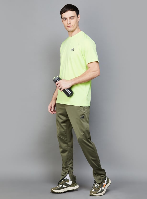 Buy ADIDAS Men Solid Slim Fit T-shirt from Adidas at just INR