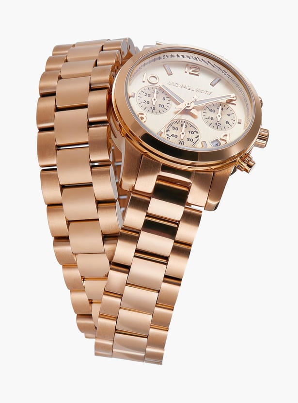Buy MICHAEL KORS Women Chronograph Watch with Wrap-Around Strap  