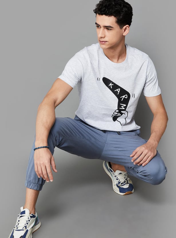 FAME FOREVER Men Graphic Printed T-shirt