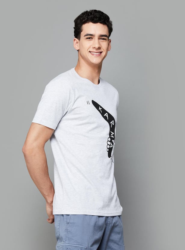 FAME FOREVER Men Graphic Printed T-shirt